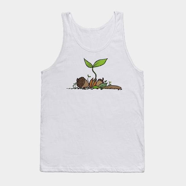 Joyous June Seeds Tank Top by Tayleaf